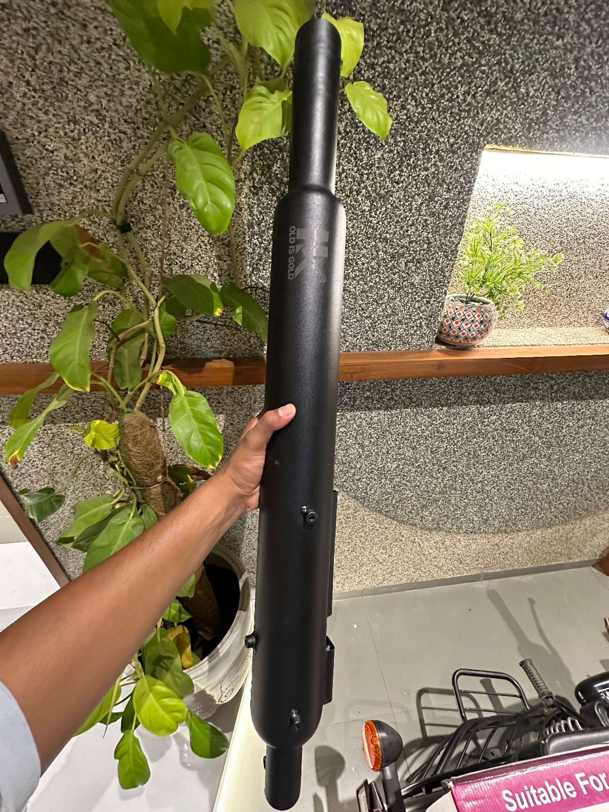 Hk Long Punjab Black(Big-Mouth)