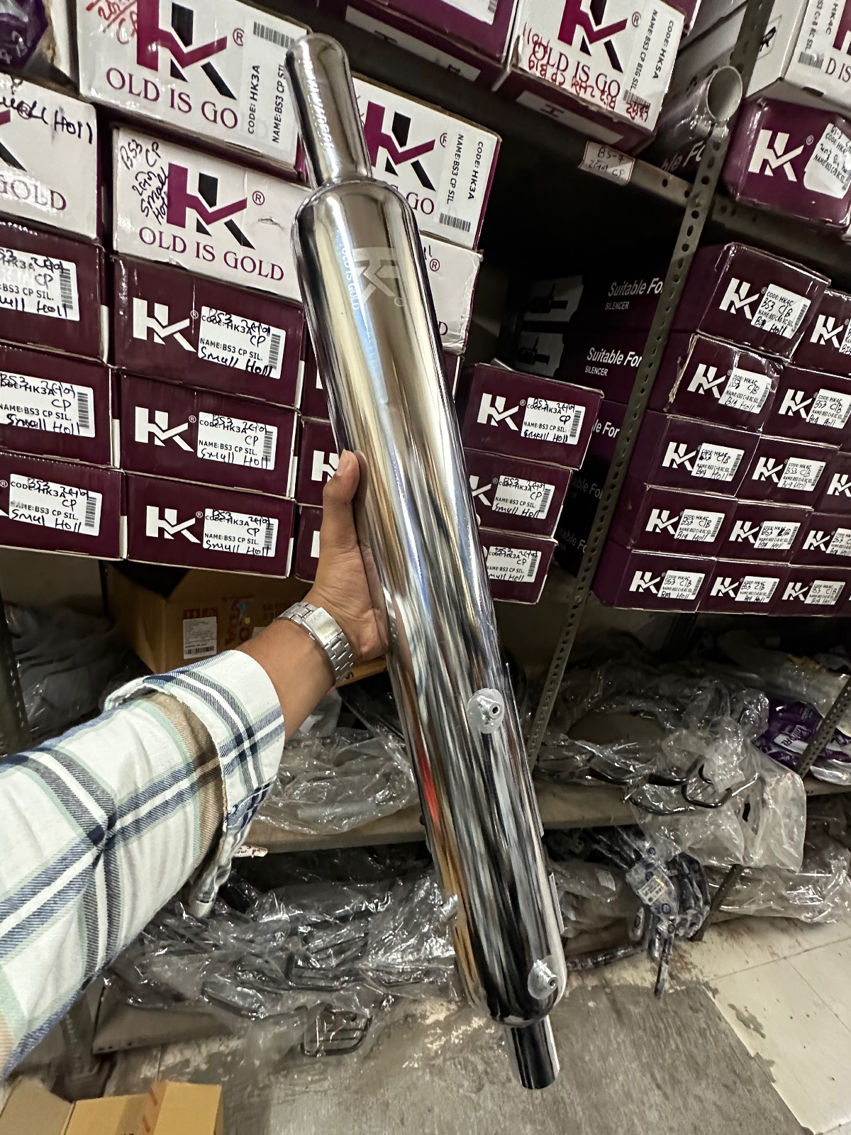 Orignal Stock Silencer With Filter