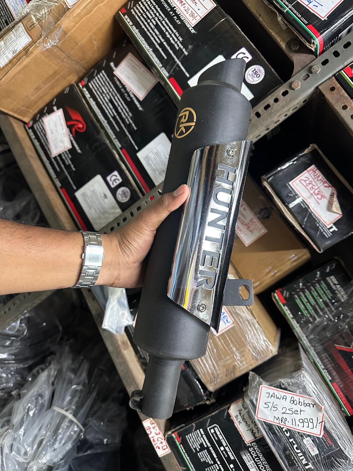 Rk Hunter 350 Exhaust