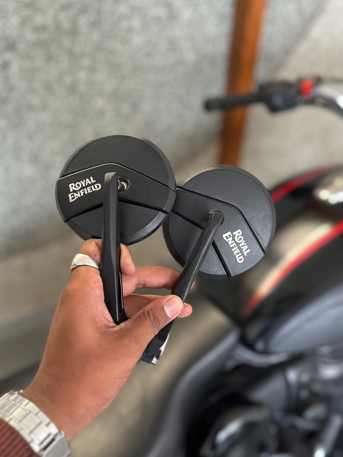 Royal Enfield BarEnd Mirrors
