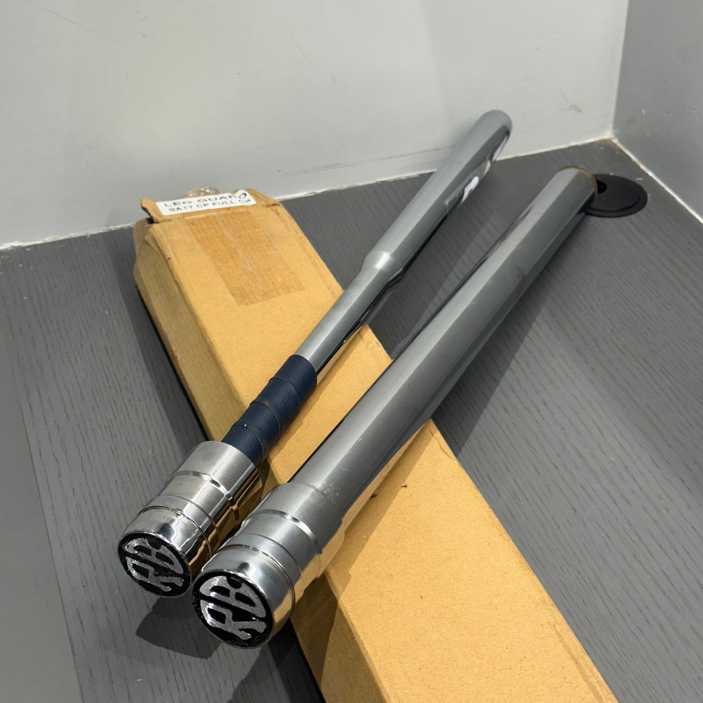 chrome leg gurad