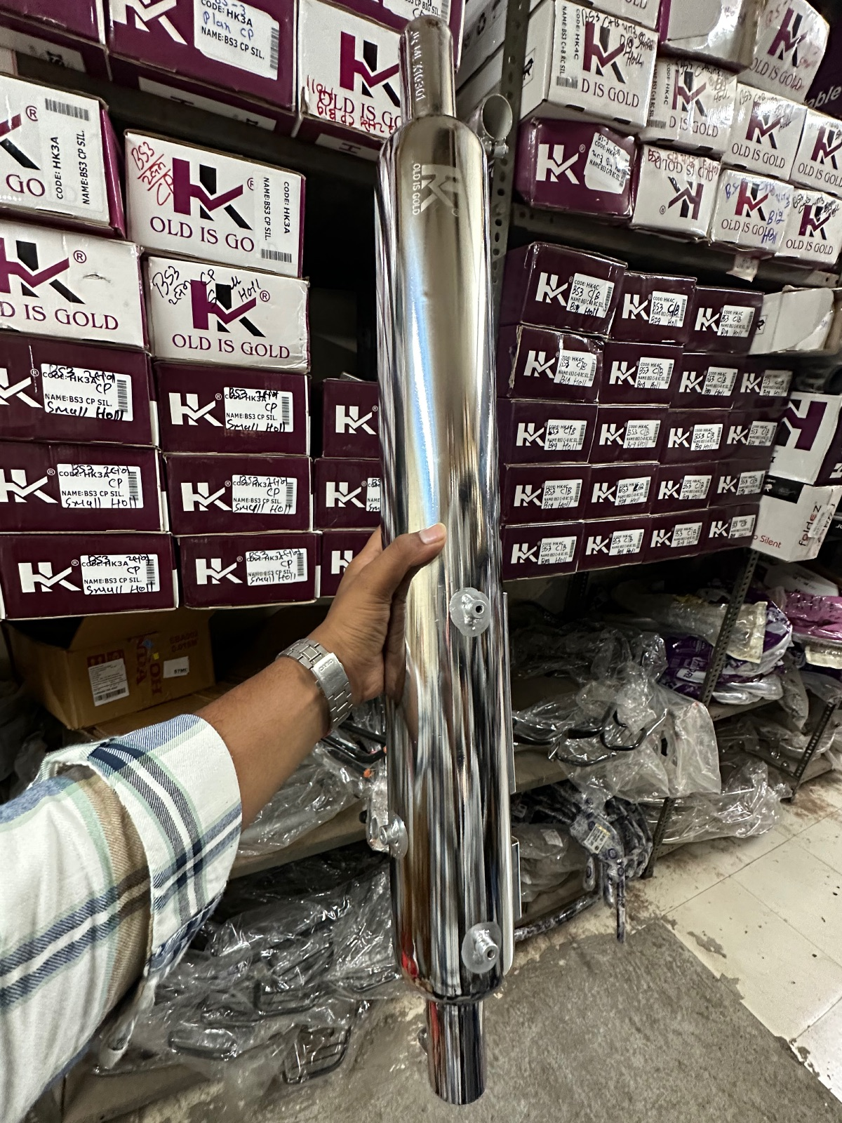 Orignal Stock Silencer With Filter