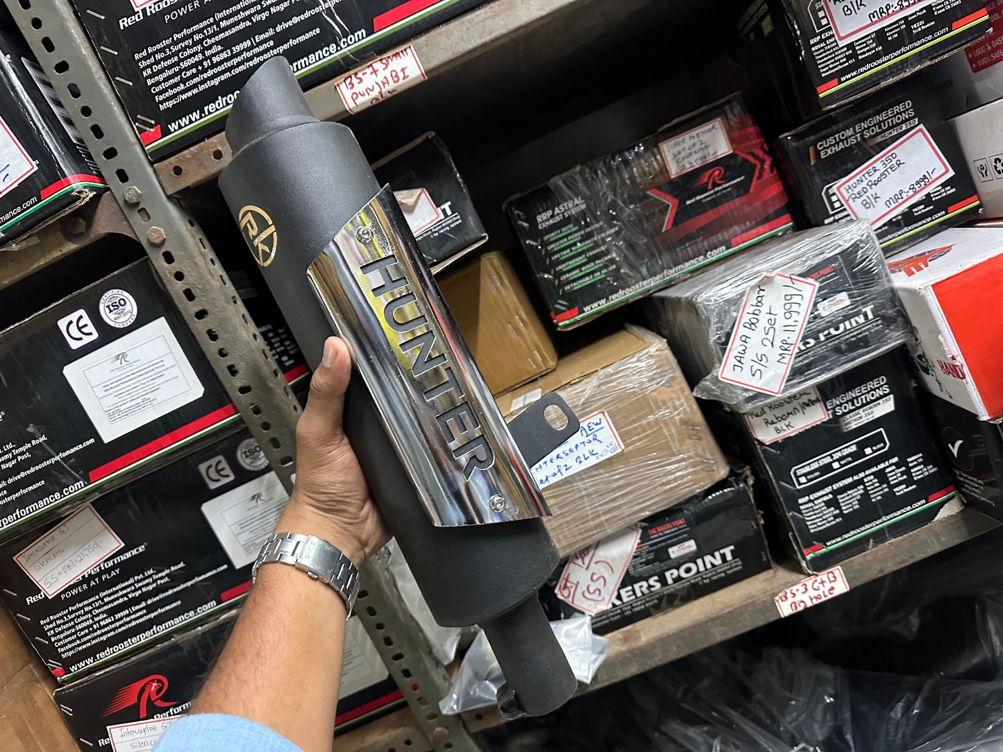 Rk Hunter 350 Exhaust