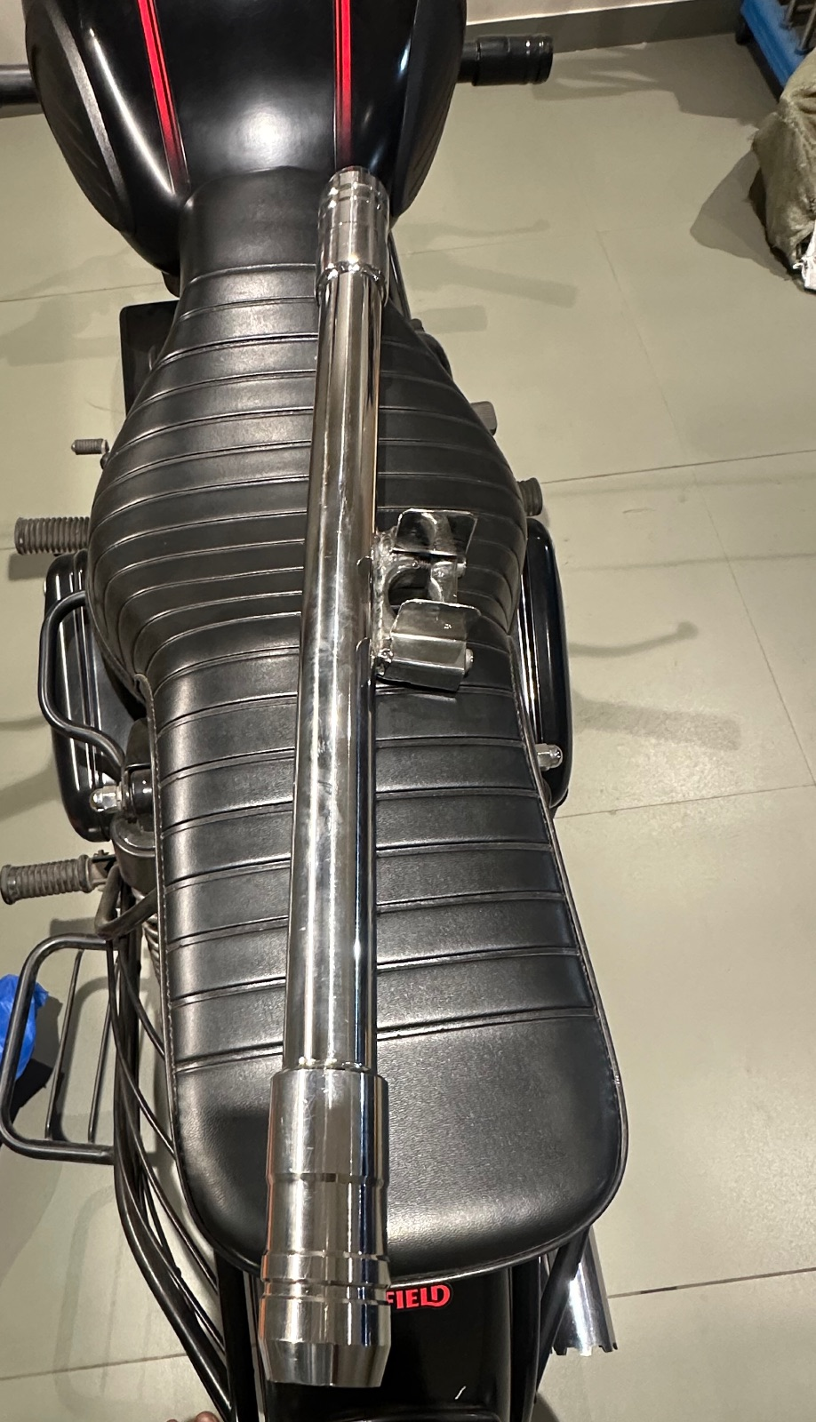 SS SingleRod LegGuard
