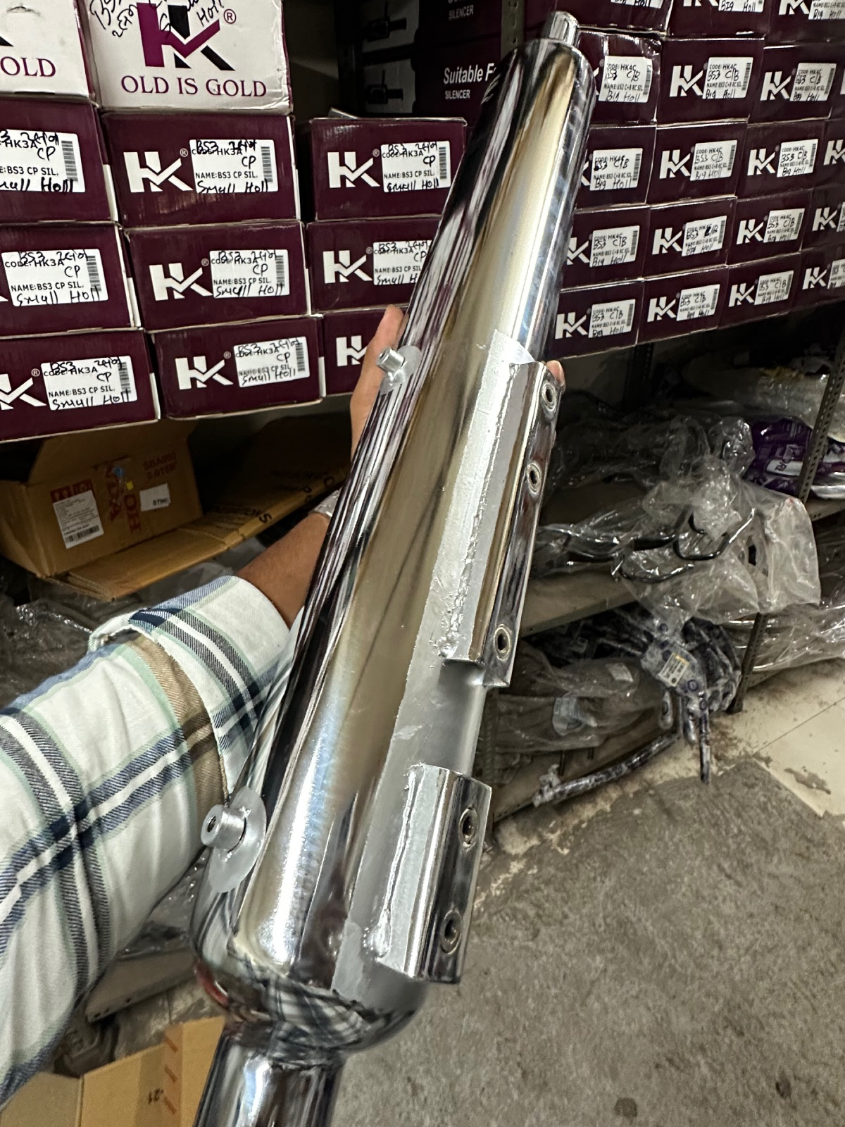 Orignal Stock Silencer With Filter