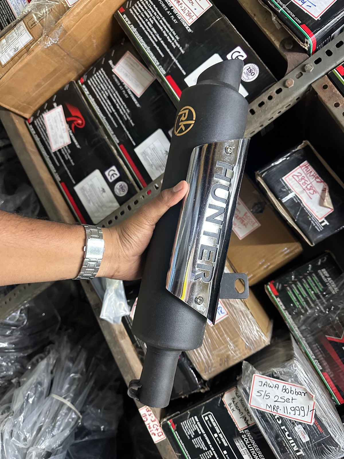 Rk Hunter 350 Exhaust